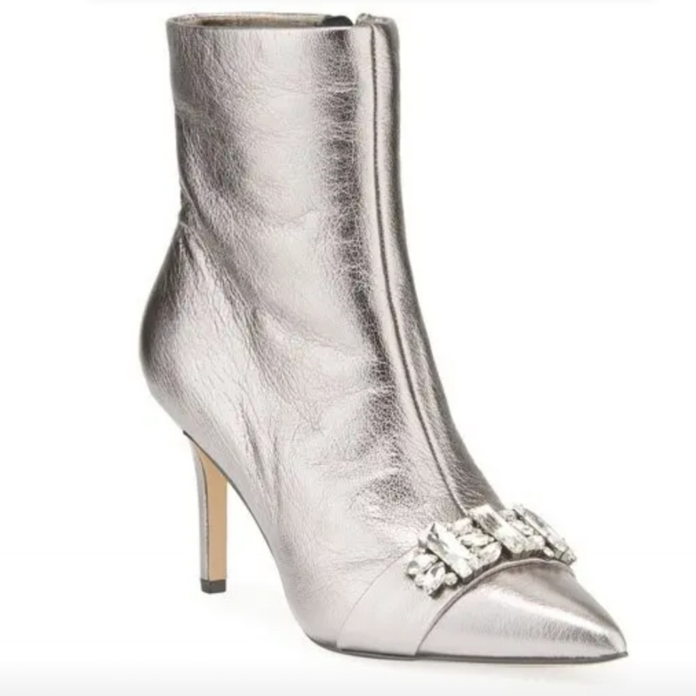 Karl lagerfeld sliver shoes size 8